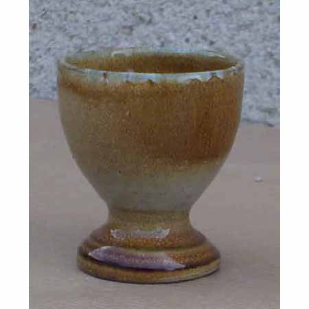 Coquetier en grès émaillé poterie Turgis Noron la poterie